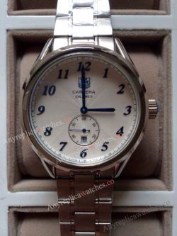 Copy Tag Heuer Stainless Steel White Face Quartz Watch